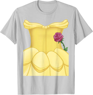 Disney Beauty And Beast Belle Halloween Dress Costume T-Shirt - T-Shirt | Ash