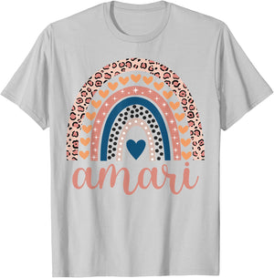 Amari Amari Name Birthday Shirt Gift T-Shirt - T-Shirt | Ash