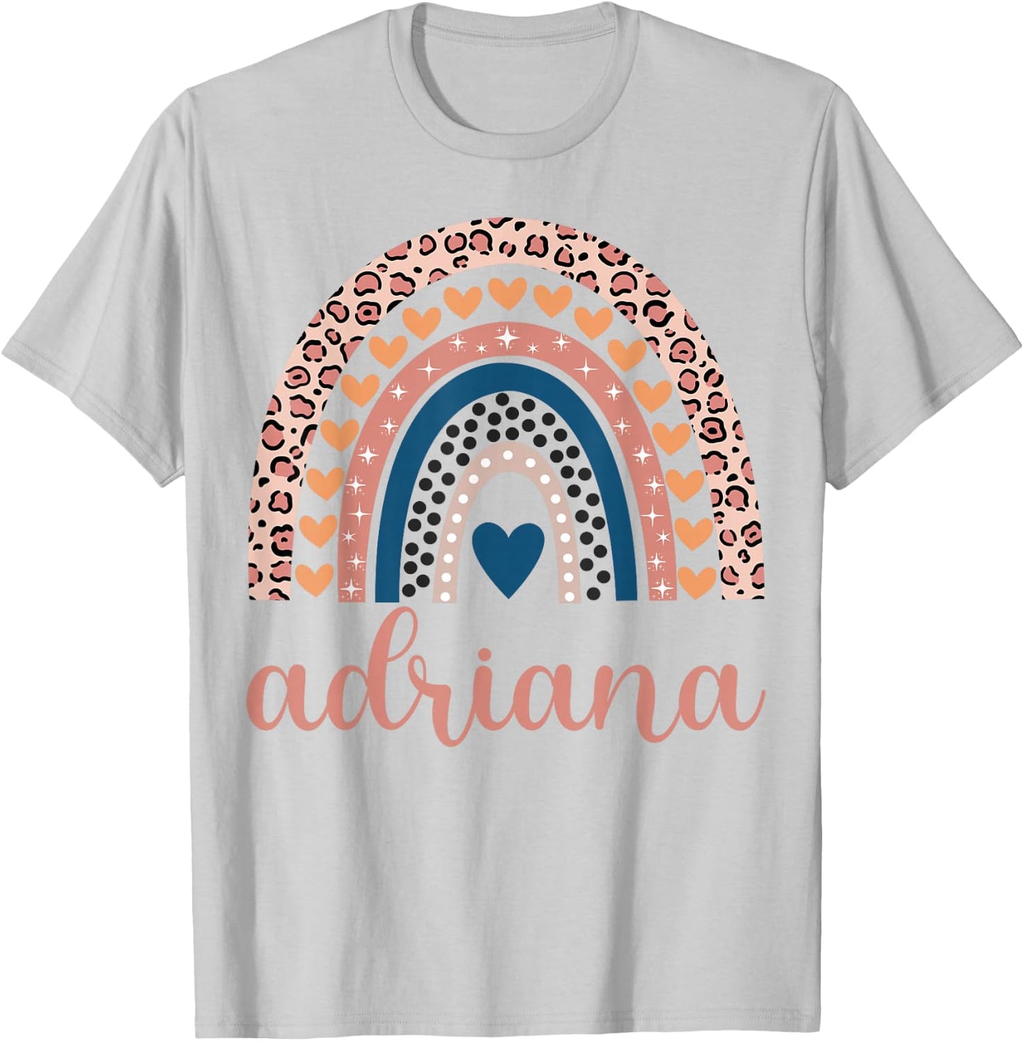 Adriana Adriana Name Birthday Shirt Gift T-Shirt - T-Shirt | Ash