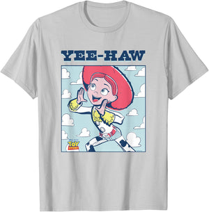 Disney Pixar Toy Story Jessie YEE-HAW T-Shirt - T-Shirt | Ash