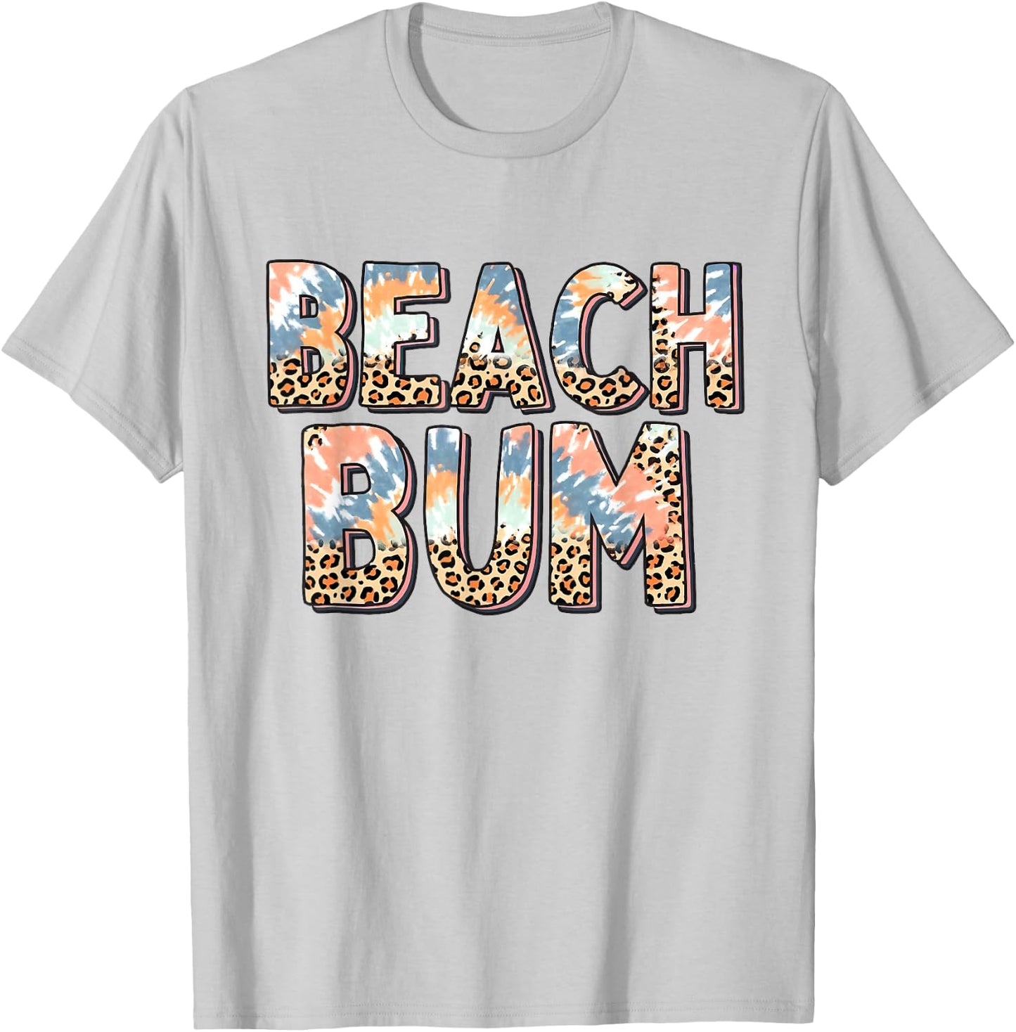 Beach Bum Women Girls Kids T-Shirt - T-Shirt | Ash
