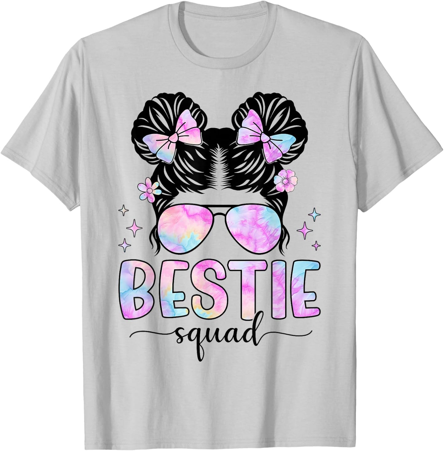 Bestie Squad Best Friend Matching Squad T-Shirt - T-Shirt | Ash