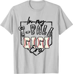 In My T-ball Gigi Era Camo -ball Matching Family Sport T-Shirt - T-Shirt | Ash