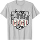 In My T-ball Gigi Era Camo -ball Matching Family Sport T-Shirt - T-Shirt | Ash