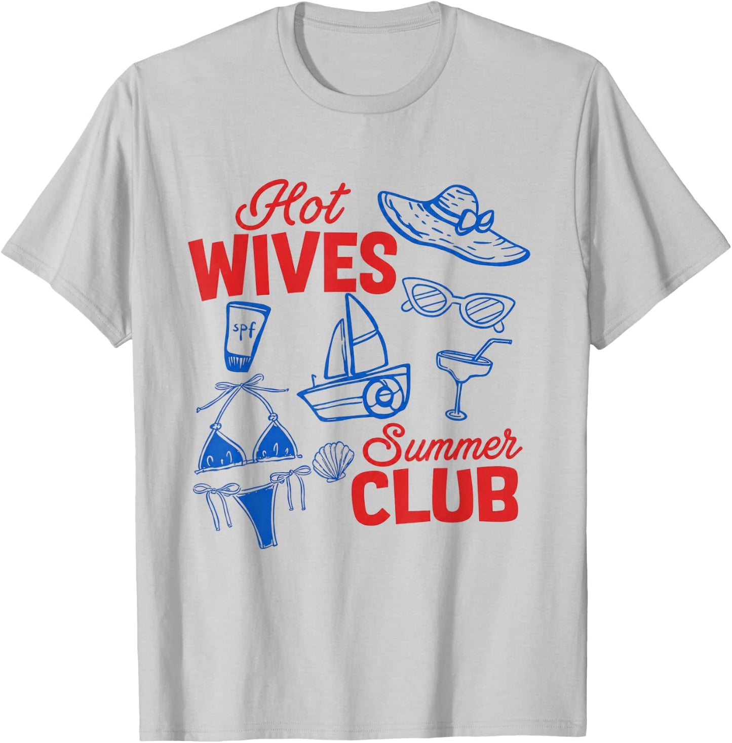 Y2k Hot Wife Summer Bride Era T-Shirt - T-Shirt | Ash