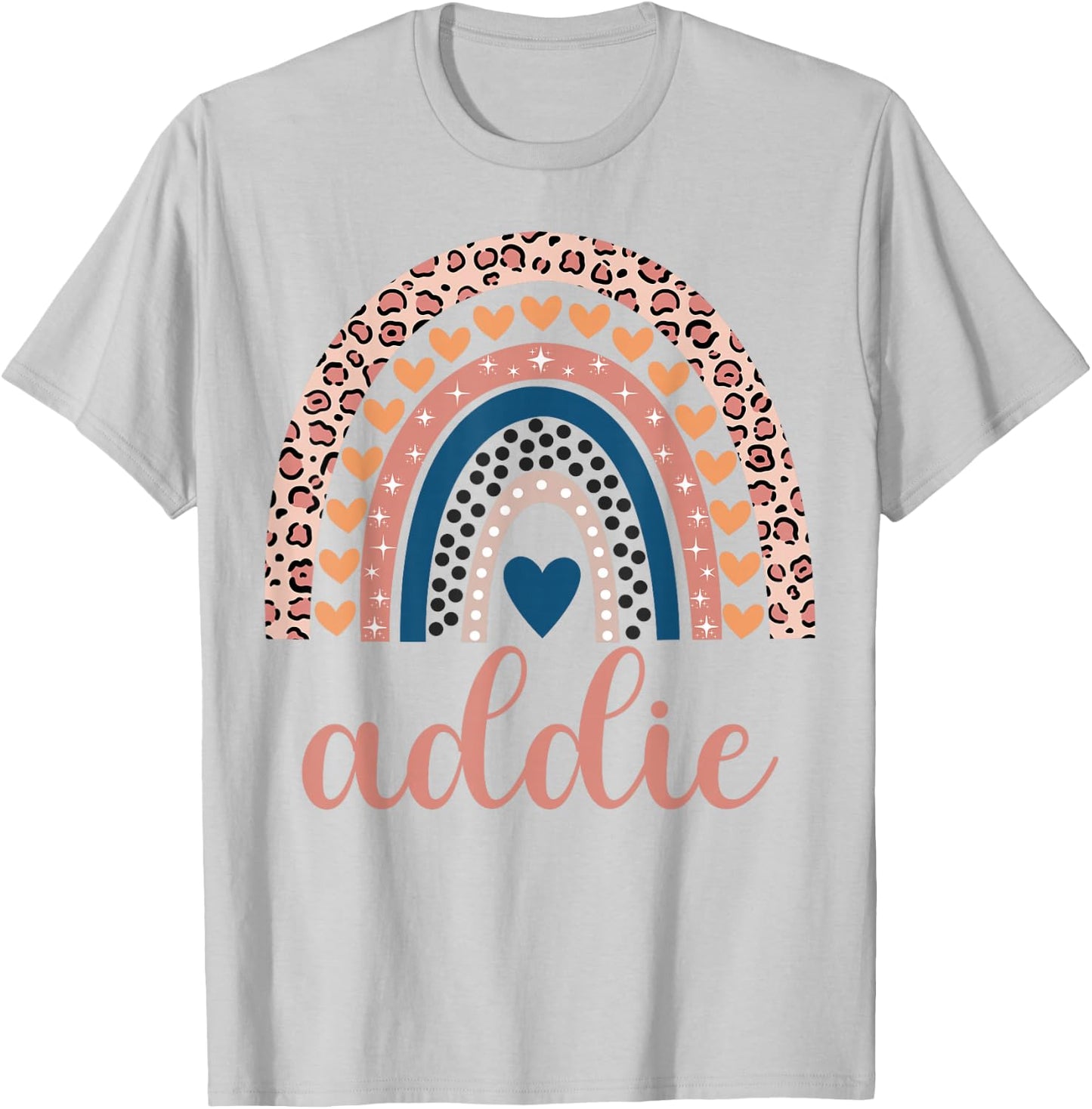 Addie Addie Name Birthday Shirt Gift T-Shirt - T-Shirt | Ash