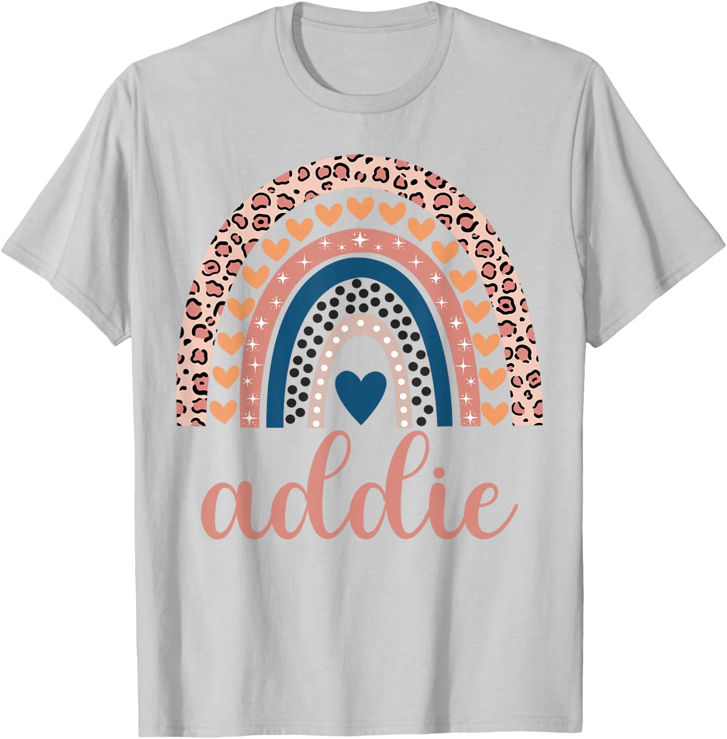 Addie Addie Name Birthday Shirt Gift T-Shirt - T-Shirt | Ash