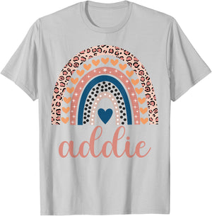 Addie Addie Name Birthday Shirt Gift T-Shirt - T-Shirt | Ash