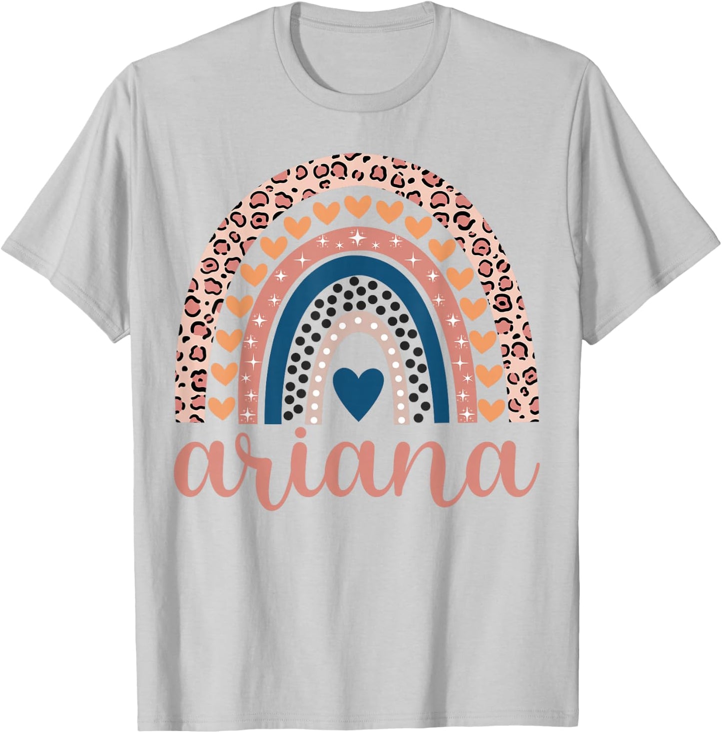 Ariana Ariana Name Birthday Shirt Gift T-Shirt - T-Shirt | Ash