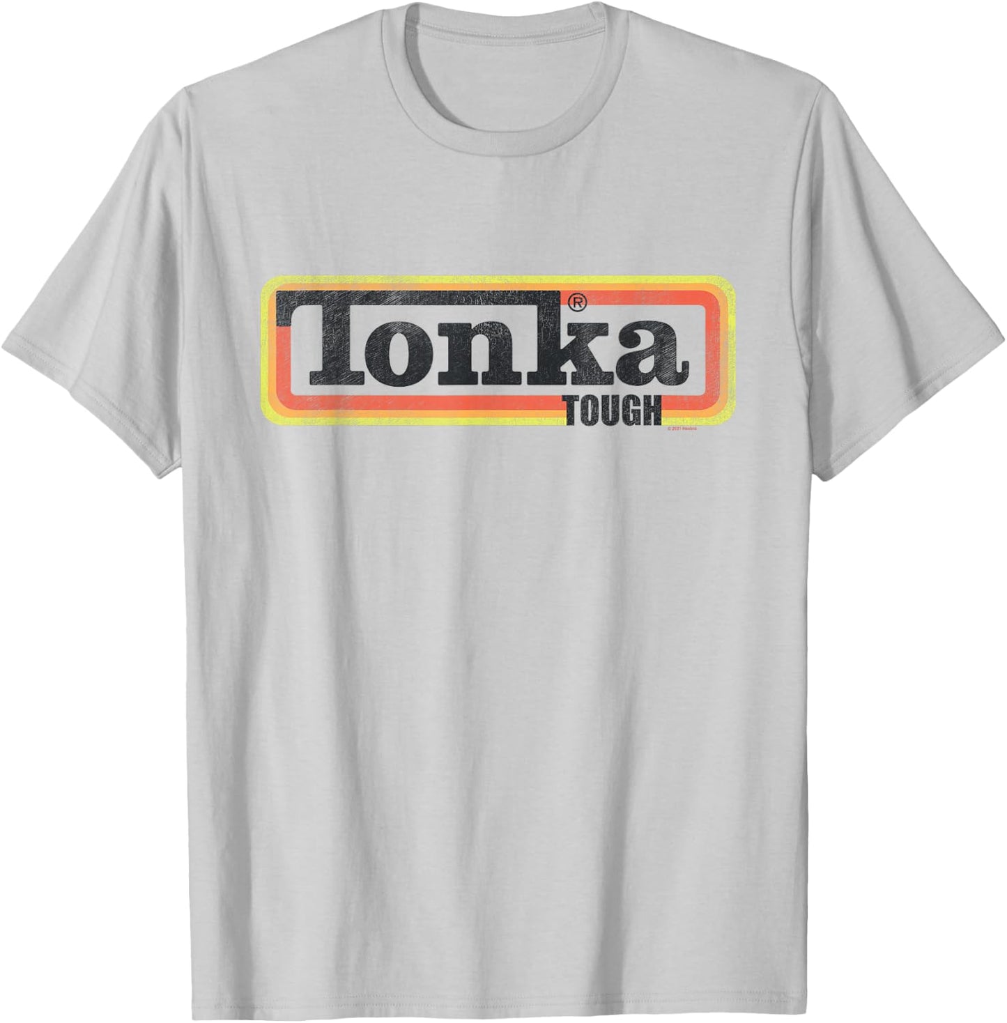 Tonka Tonka Tough Box Logo T-Shirt - T-Shirt | Ash