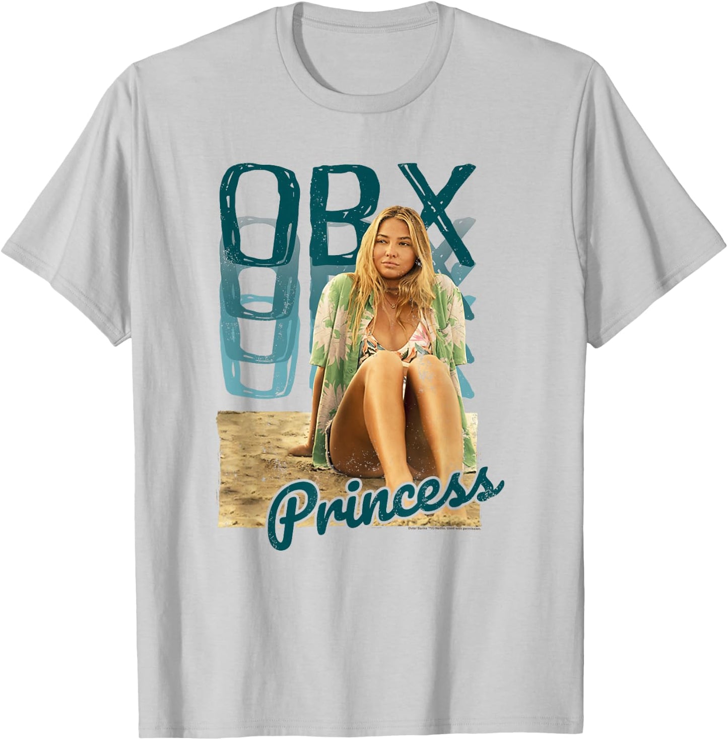 Outer Banks Sarah Kook's Princess T-Shirt - T-Shirt | Ash