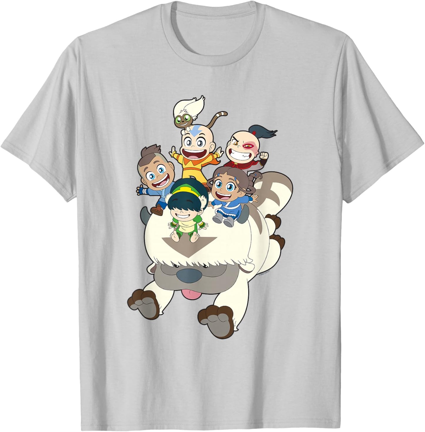 Avatar: The Last Airbender Group Chibi T-Shirt - T-Shirt | Ash