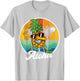 Hawaiian-Shirt Aloha Dabbing Pineapple Kids Boy Men Hawaii T-Shirt - T-Shirt | Ash