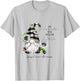 In November We Wear White for Lung Cancer Awareness Gnome T-Shirt - T-Shirt | Ash