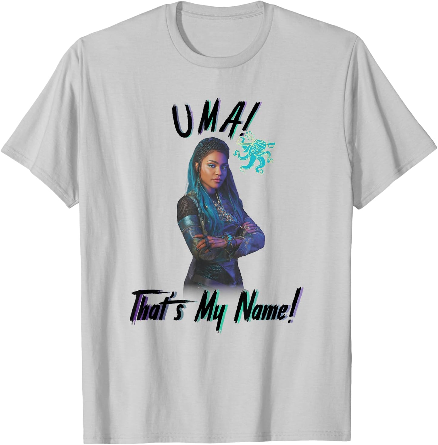 Disney Descendants 2 Uma! That's My Name Portrait T-Shirt - T-Shirt | Ash