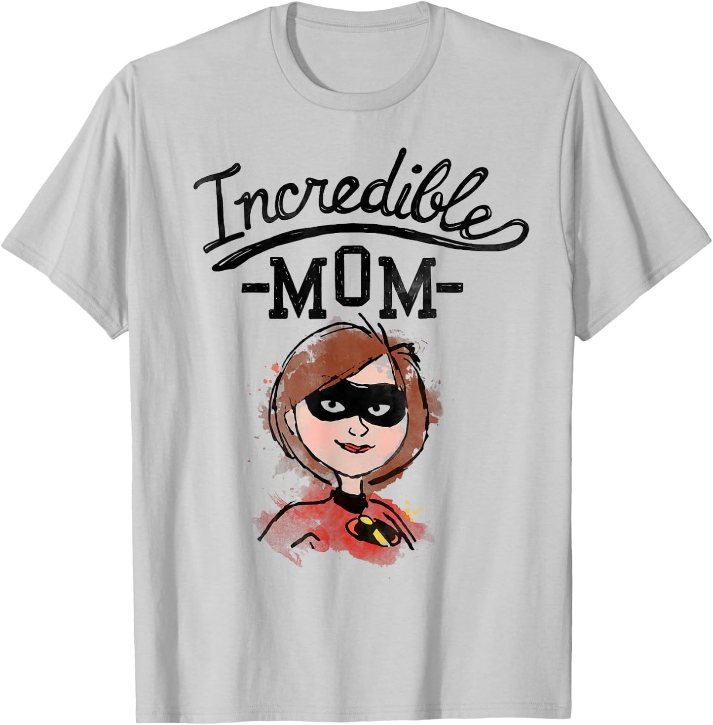 Disney Pixar Incredibles 2 Super Mom Sketch Graphic T-Shirt - T-Shirt | Ash