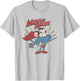 Mighty Mouse 1942 T-Shirt - T-Shirt | Ash
