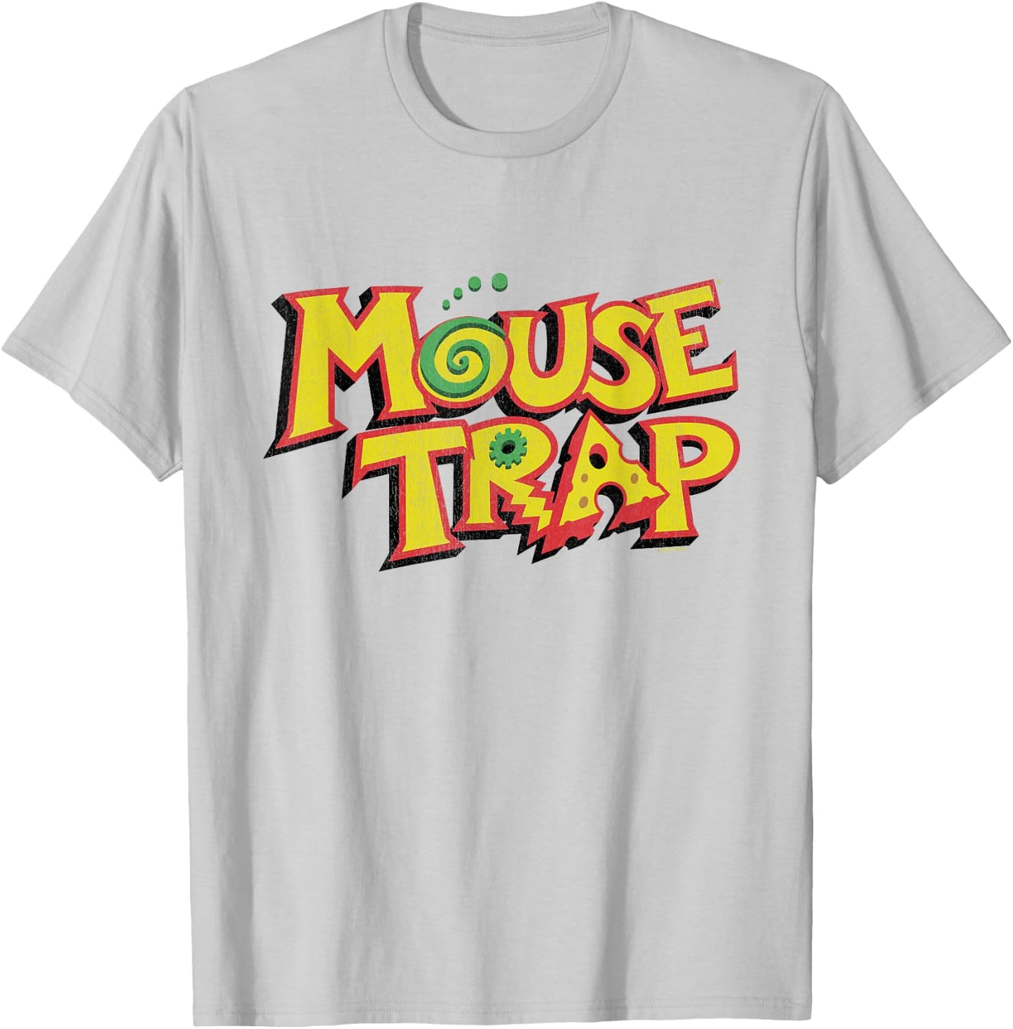 Mouse Trap Logo T-Shirt - T-Shirt | Ash