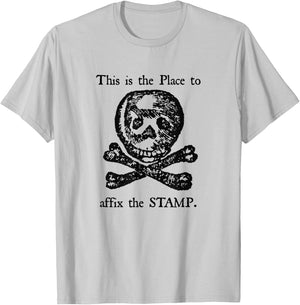 Stamp Act of 1765 Protest US History American Revolution T-Shirt - T-Shirt | Ash