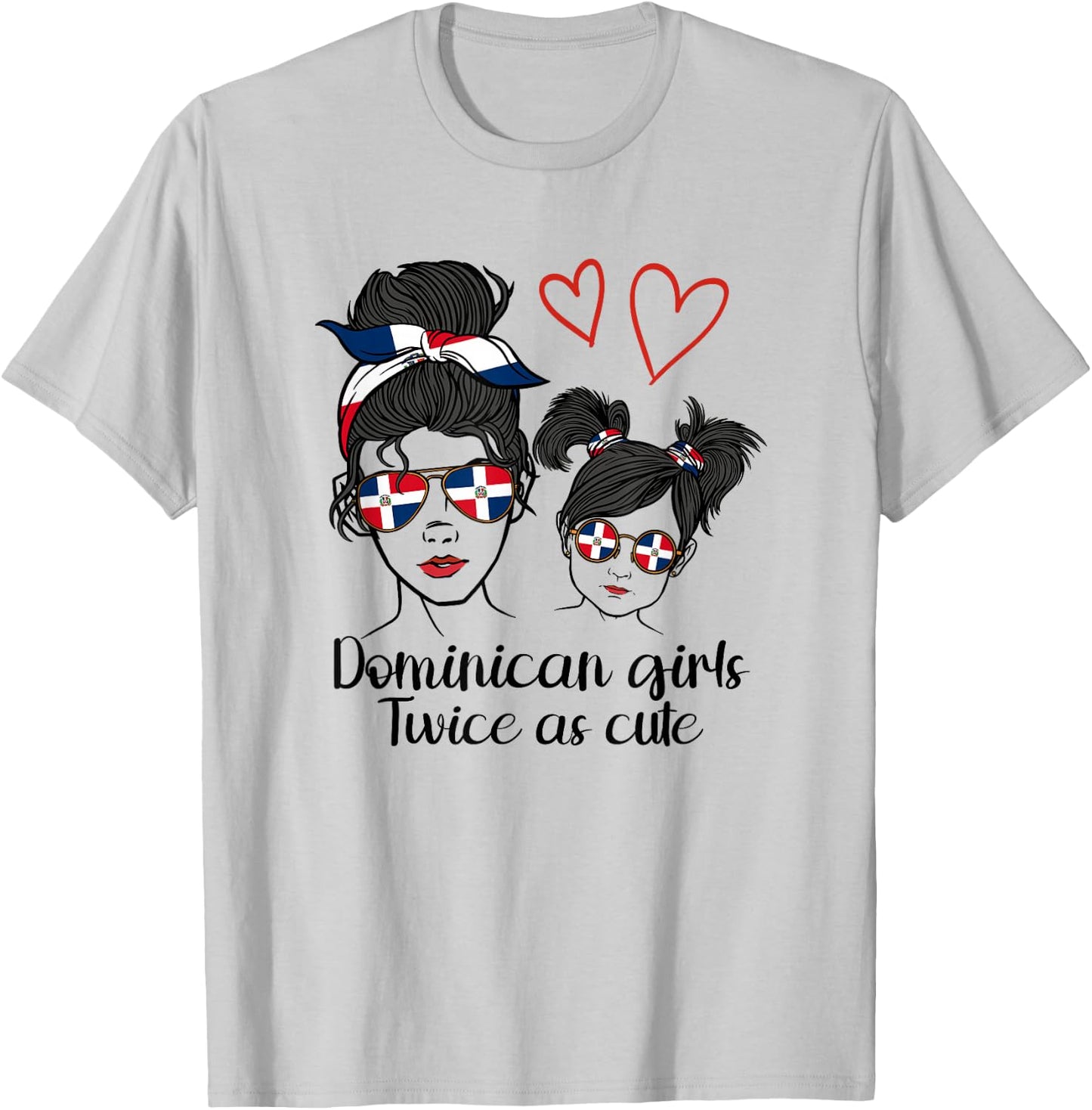 Republica dominicana For Girl Dominican mother T-Shirt - T-Shirt | Ash