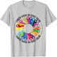 Cancer Sucks In Every Color Fighter | Funk Cancer T-Shirt - T-Shirt | Ash