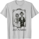 Halloween Skeletons Bride and Groom Just Married Funny T-Shirt - T-Shirt | Ash
