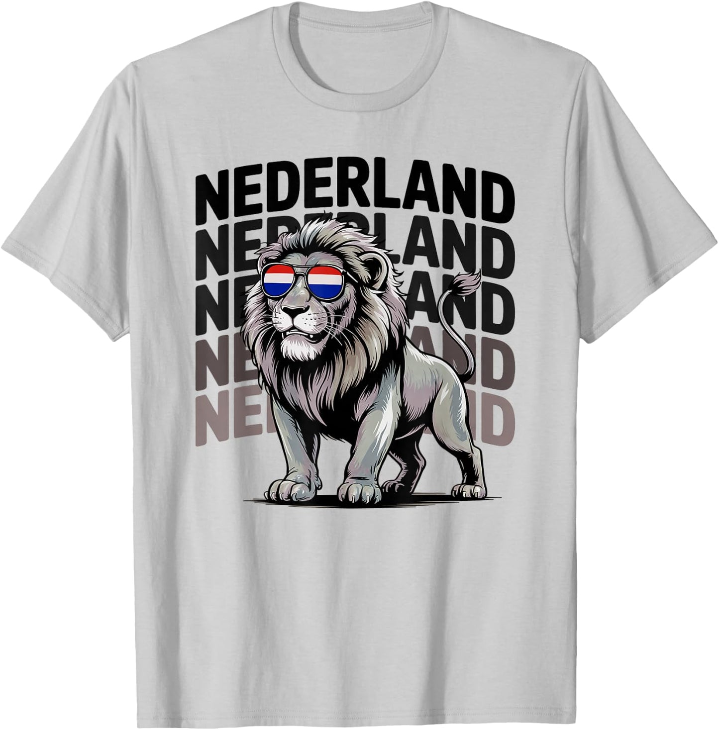 Funny Nederland Boys Netherlands Oranje Holland Lion Vacay T-Shirt - T-Shirt | Ash