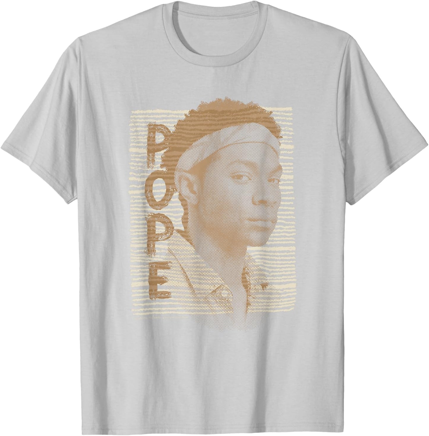 Outer Banks Pope Sepia Tone Portrait T-Shirt - T-Shirt | Ash