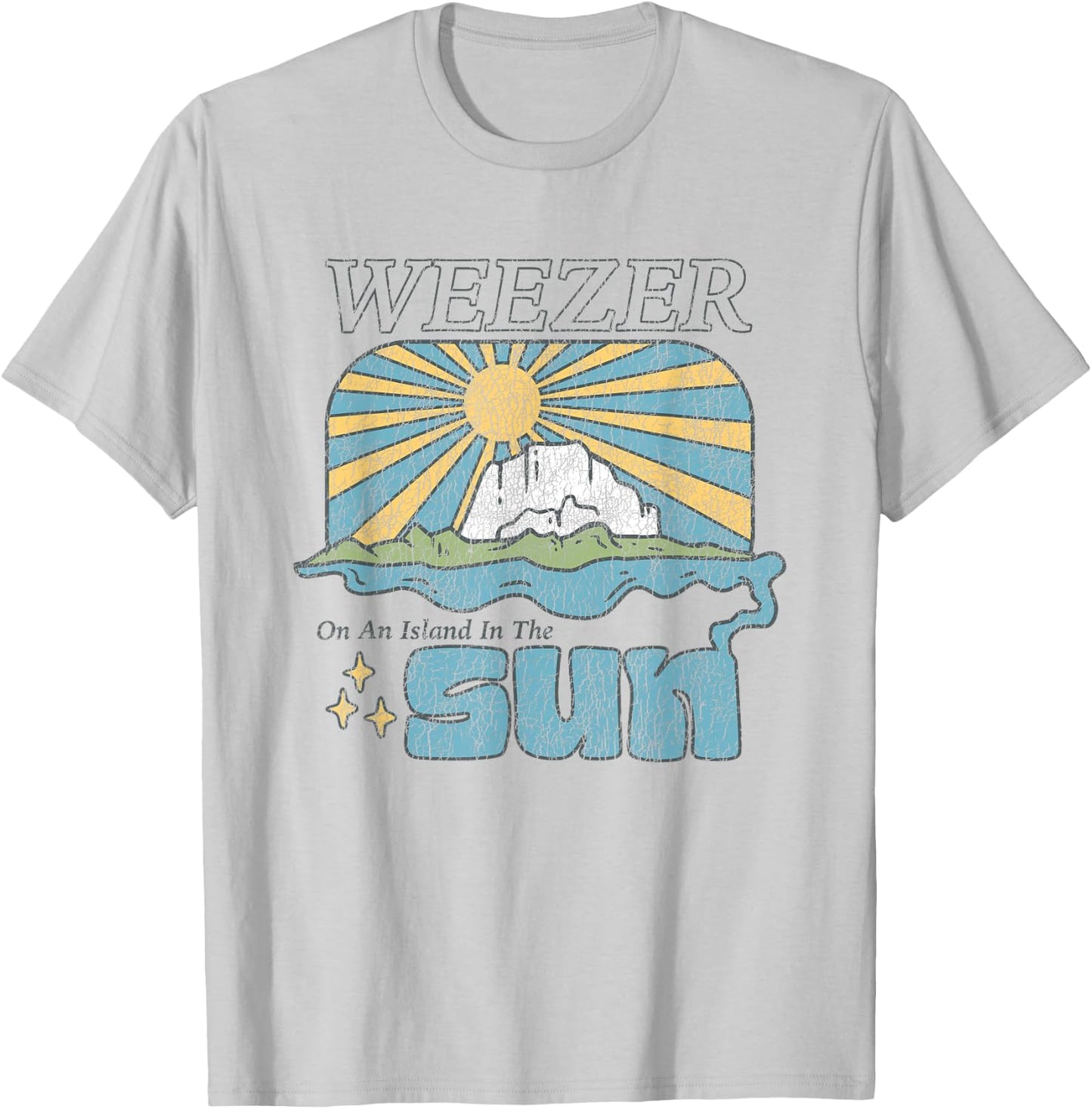 Weezer - Island In the Sun T-Shirt - T-Shirt | Ash