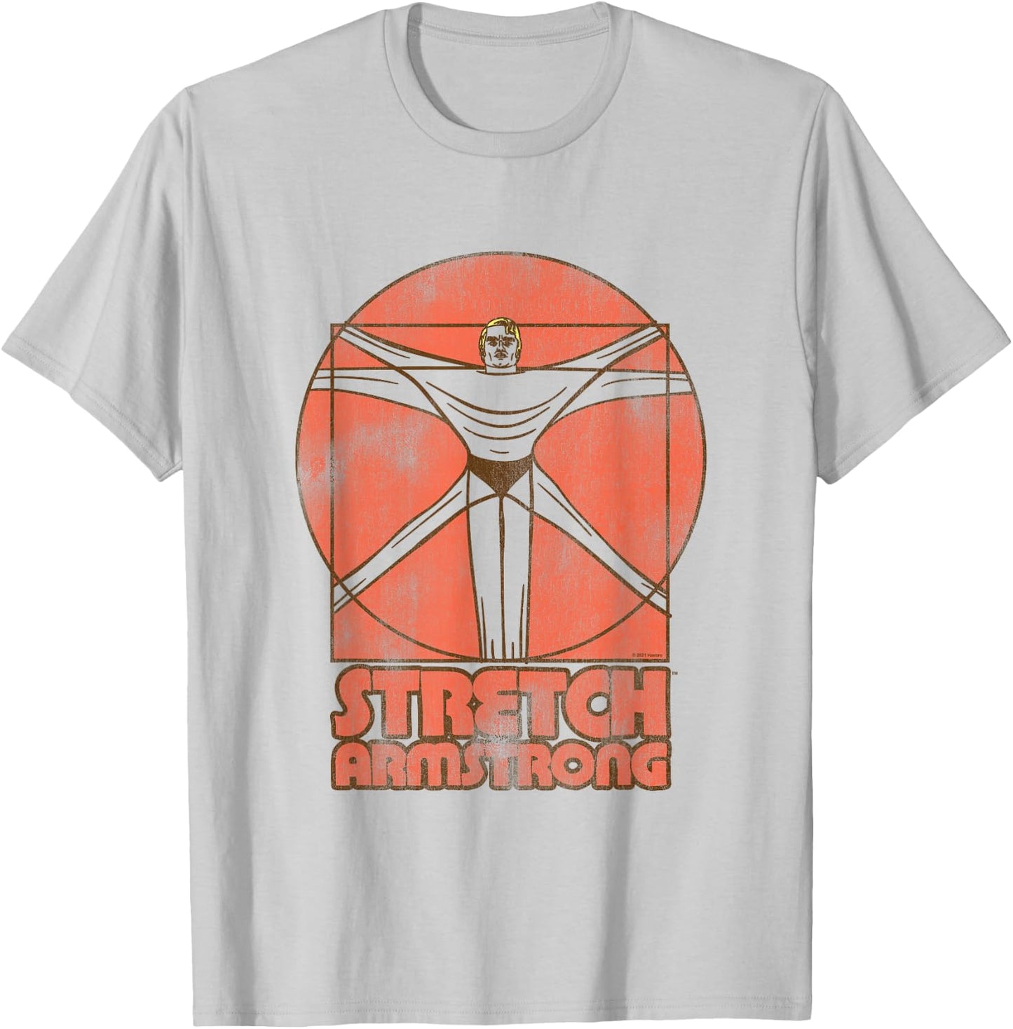 Stretch Armstrong Da Vinci's Stretch T-Shirt - T-Shirt | Ash