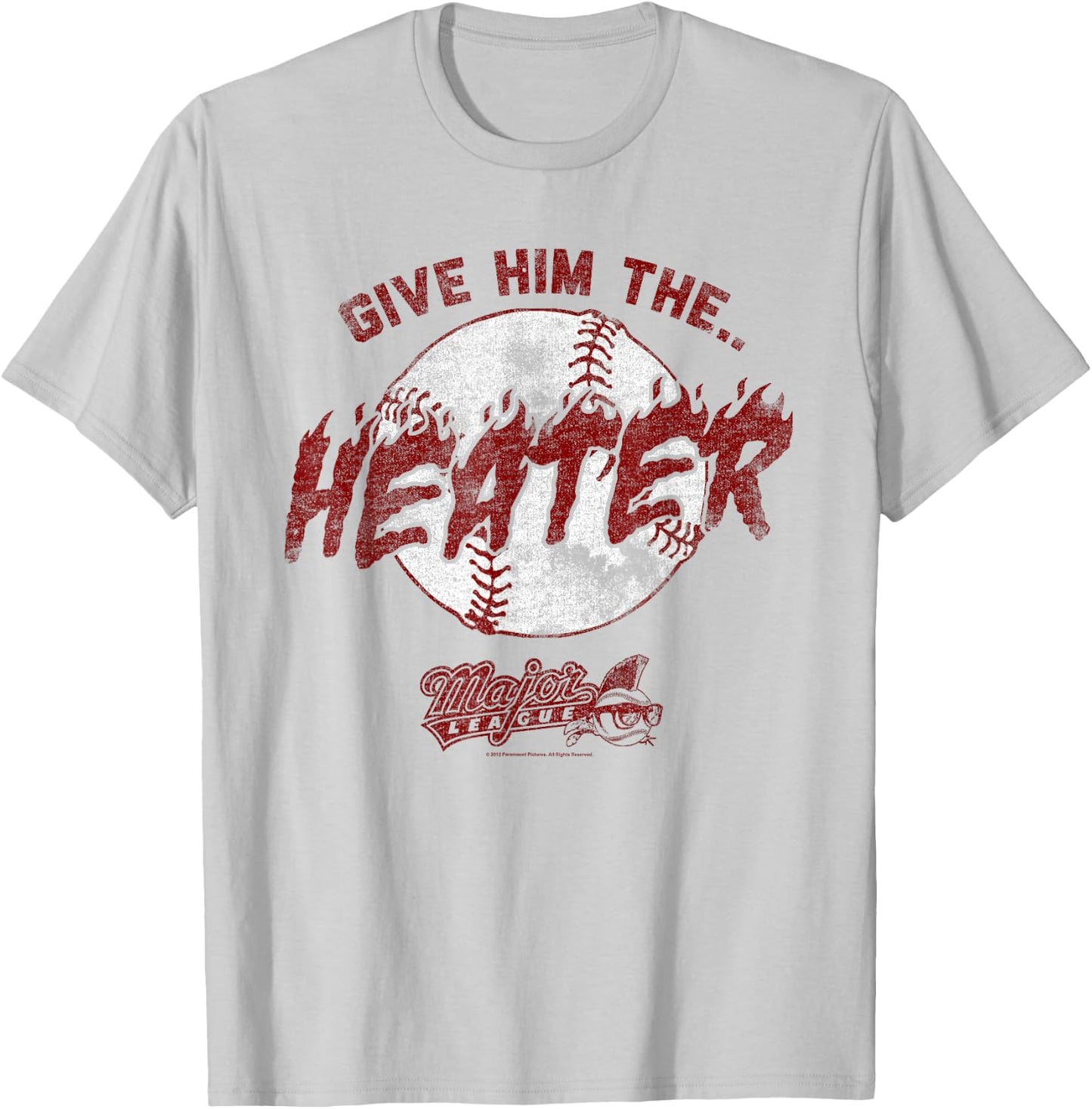 Major League The Heater T-Shirt - T-Shirt | Ash