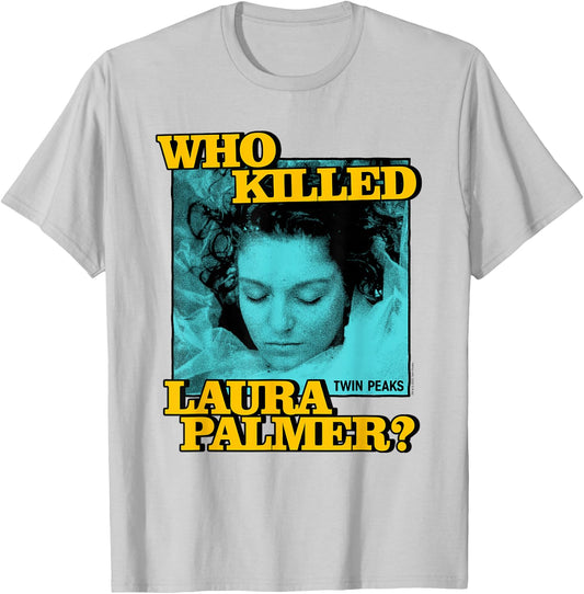 Twin Peaks Pop Art Laura Palmer TV Show T-Shirt - T-Shirt | Ash