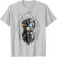 Marvel Infinity War Geo Gauntlet Sketch Graphic T-Shirt - T-Shirt | Ash