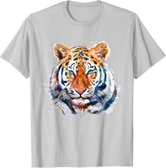 Vintage tiger, Tiger t shirt, tiger lovers, tiger for kids T-Shirt - T-Shirt | Ash