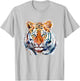 Vintage tiger, Tiger t shirt, tiger lovers, tiger for kids T-Shirt - T-Shirt | Ash