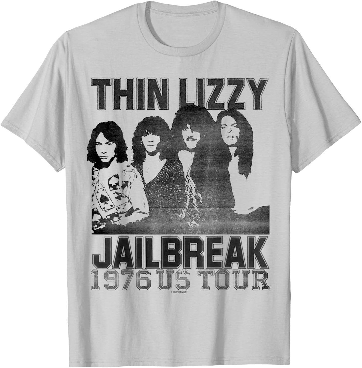 Thin Lizzy – Jailbreak US Tour T-Shirt - T-Shirt | Ash