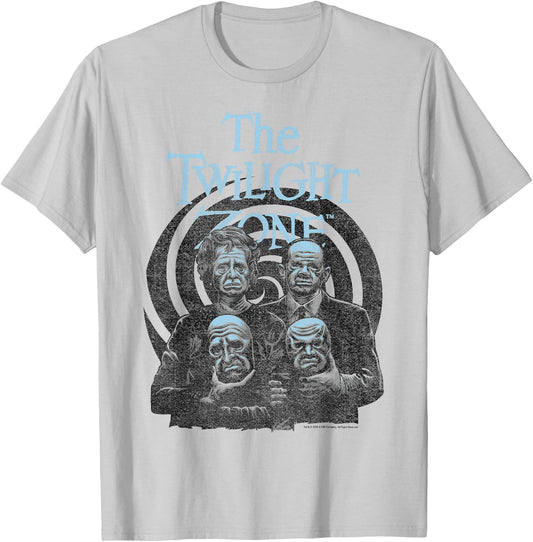 The Twilight Zone Take Off The Masks Swirl T-Shirt - T-Shirt | Ash