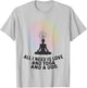 All I Need Is Love And Yoga And A Dog Yoga And Dog Lovers Women T-Shirt - T-Shirt | Ash