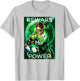 Green Lantern Beware My Power Poster T-Shirt - T-Shirt | Ash