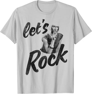 Twin Peaks Let's Rock Vintage Diane Fingers Graphic T-Shirt - T-Shirt | Ash