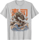 Great Sushi Dragon Japanese Food Kawaii Dragon Anime T-Shirt - T-Shirt | Ash