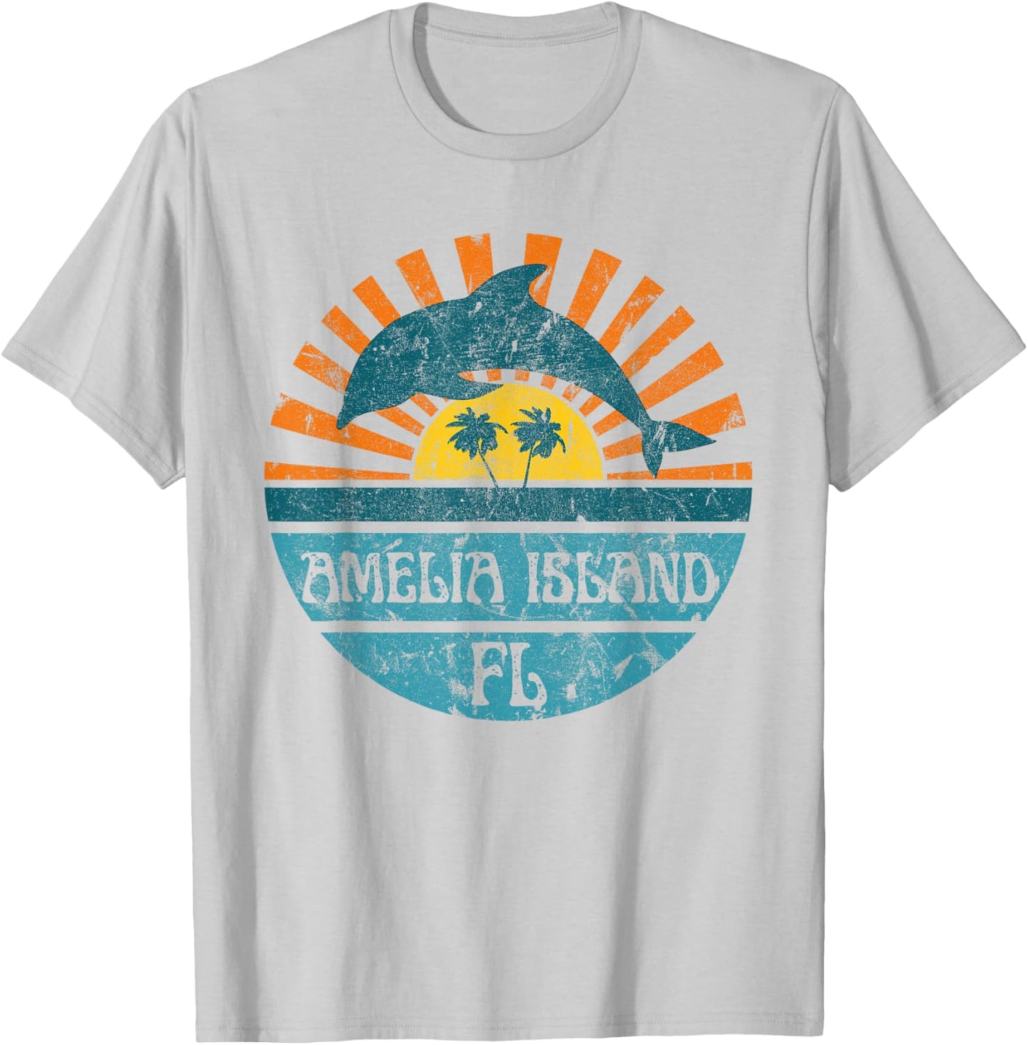 Amelia Island T-Shirt - T-Shirt | Ash
