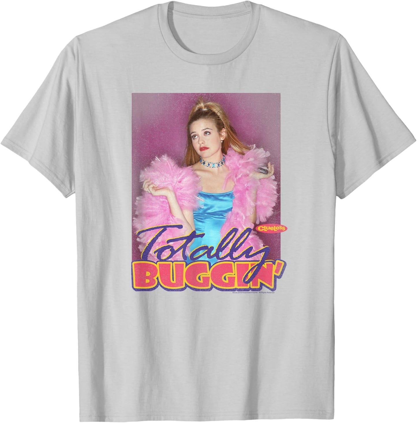 Clueless Totally Buggin T-Shirt - T-Shirt | Ash