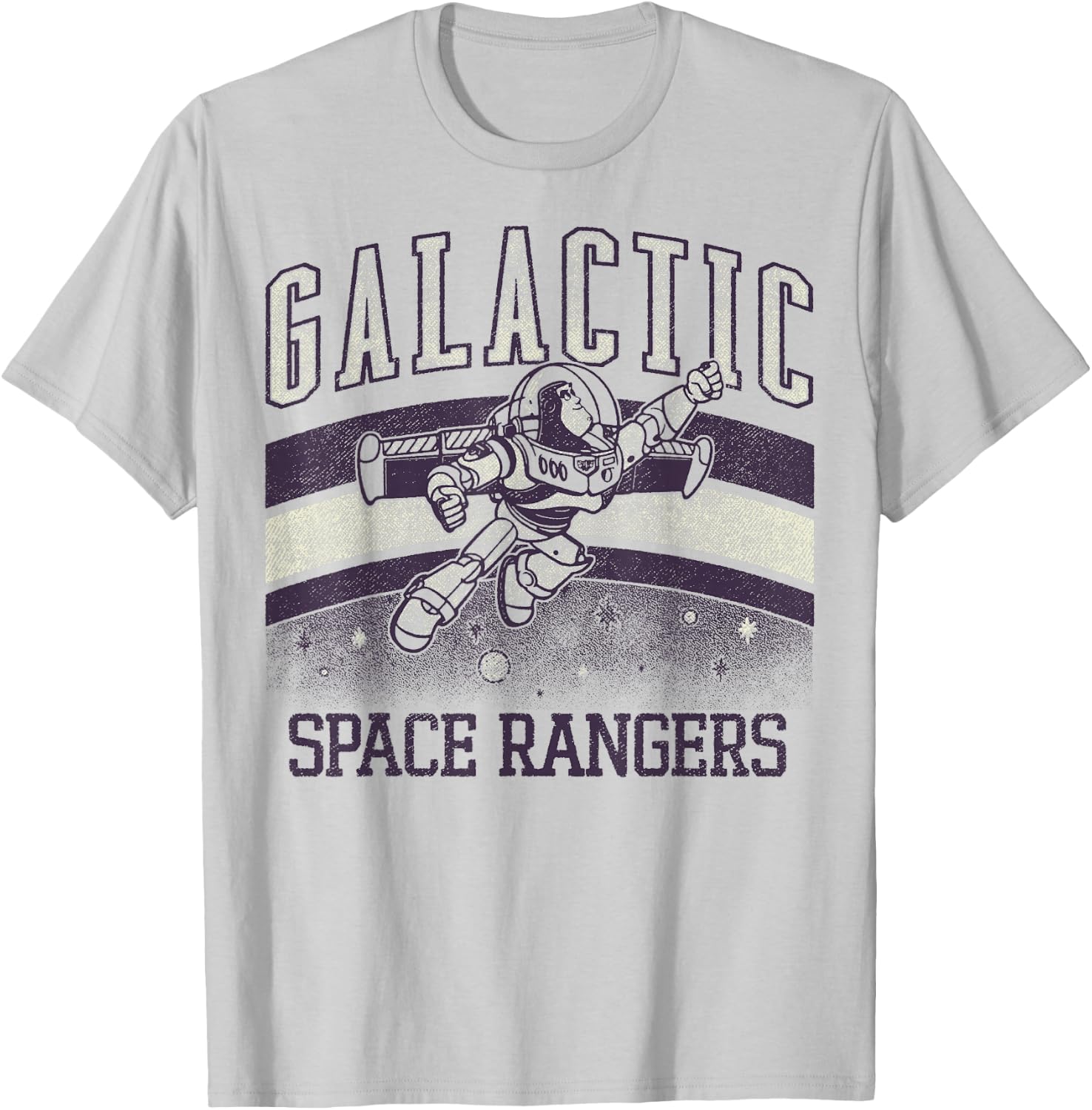 Disney Pixar Toy Story Buzz Lightyear Galactic Space Rangers T-Shirt - T-Shirt | Ash
