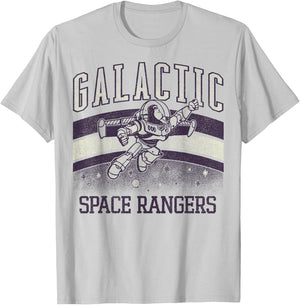 Disney Pixar Toy Story Buzz Lightyear Galactic Space Rangers T-Shirt - T-Shirt | Ash