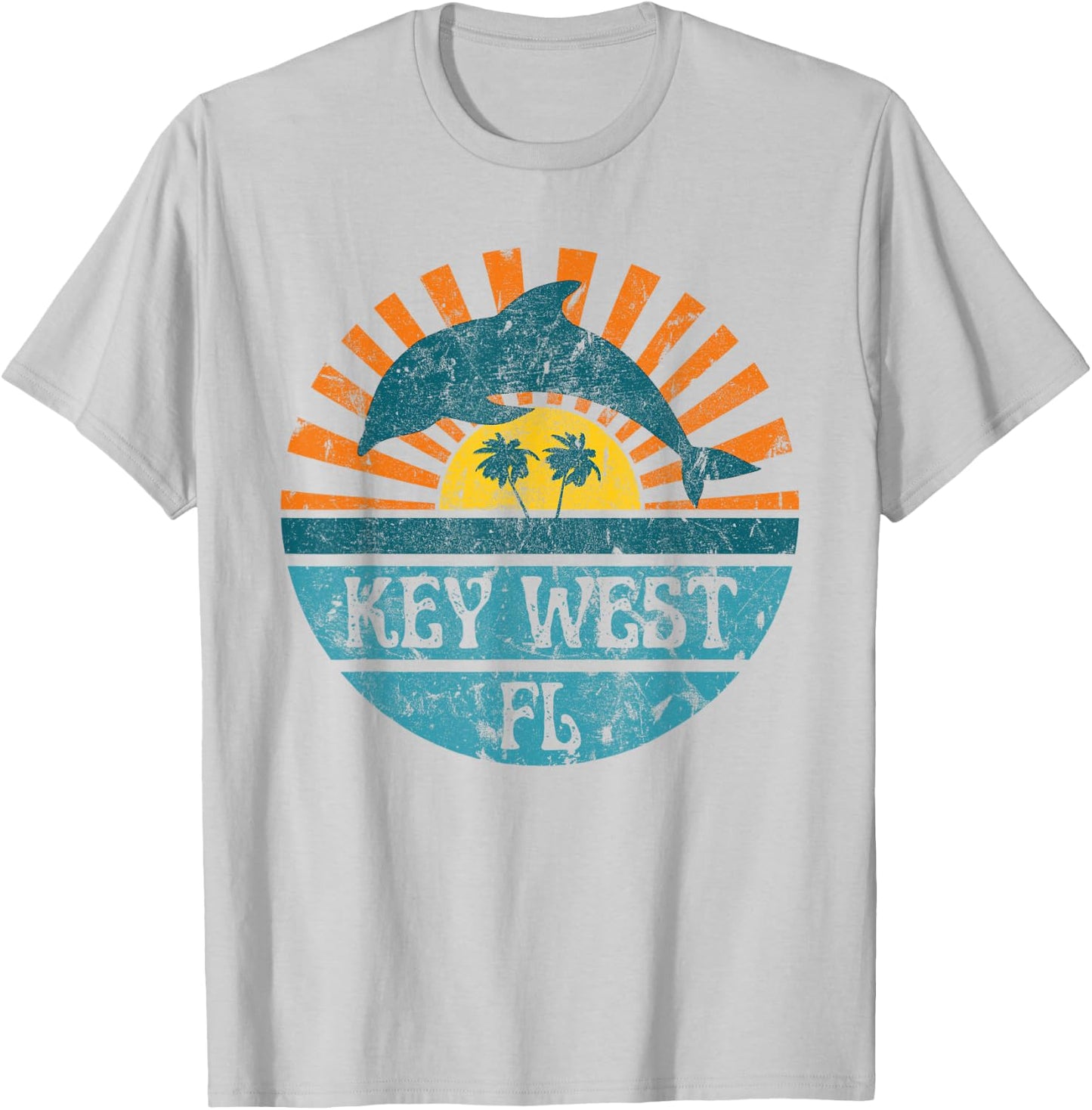 Key West Women Girls Kids T-Shirt - T-Shirt | Ash