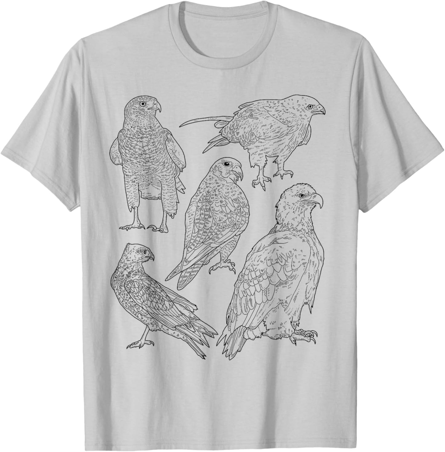 Birds of prey T-Shirt - T-Shirt | Ash