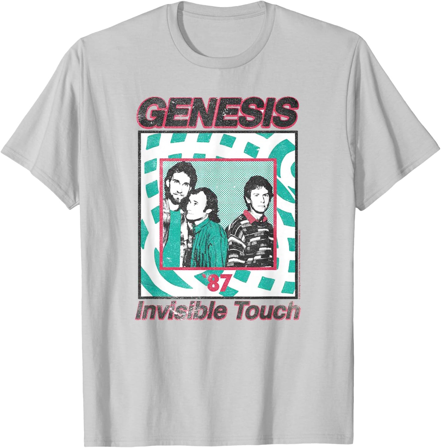 Genesis Invisible Touch Poster T-Shirt - T-Shirt | Ash