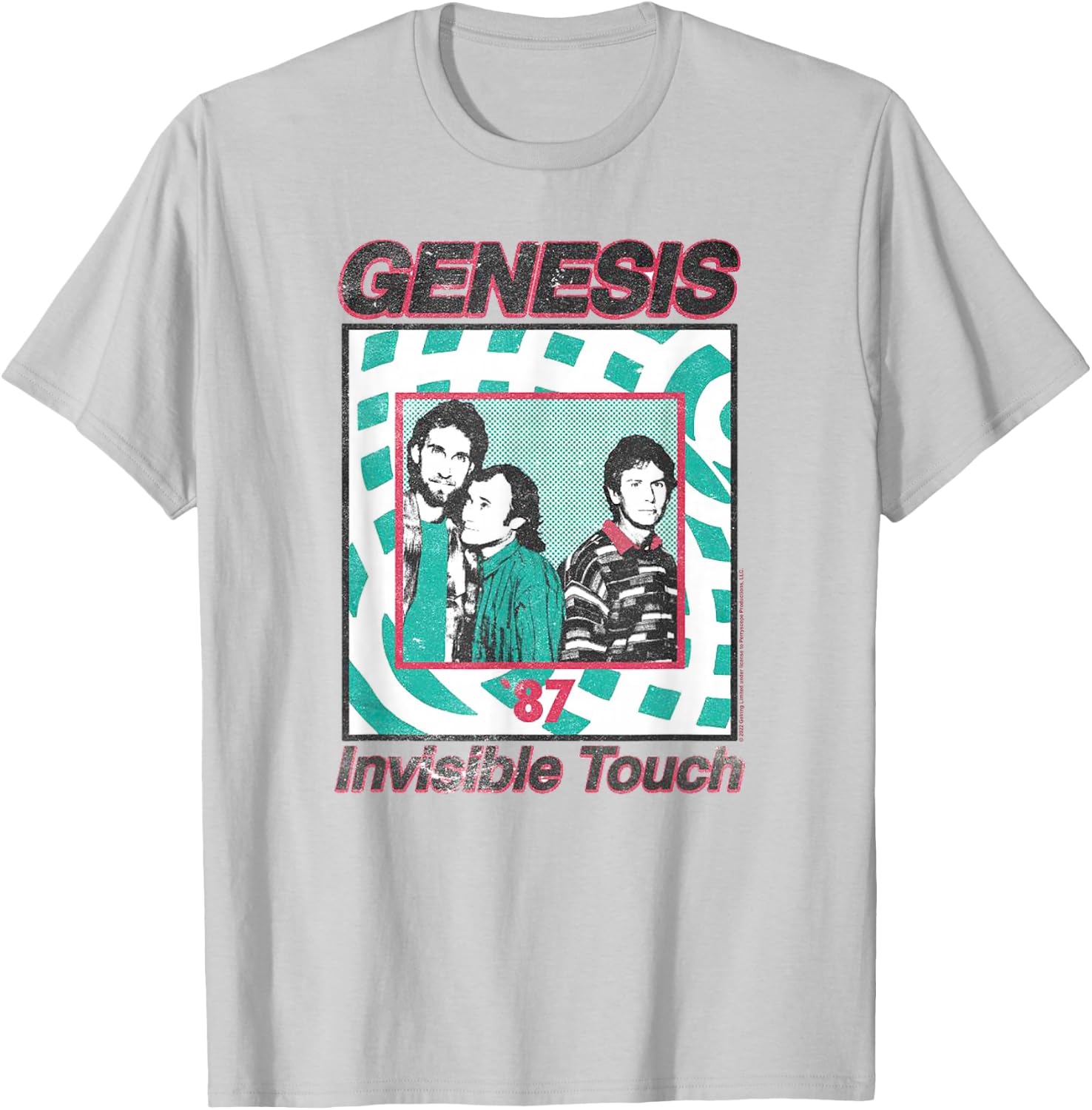 Genesis Invisible Touch Poster T-Shirt - T-Shirt | Ash