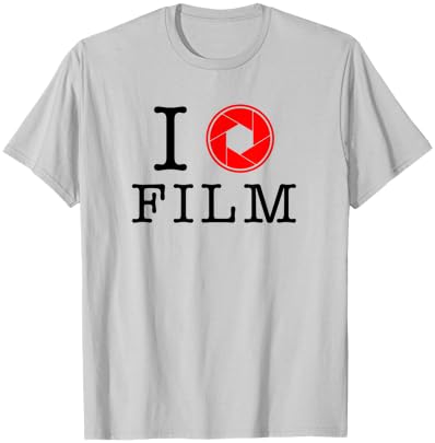 I Shoot Film T-Shirt - T-Shirt | Ash